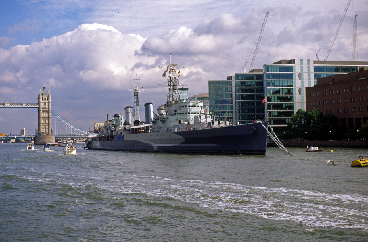 05-08-04, 116, Heavy Cruiser, HMS Bellfast,  WWII, London, UK